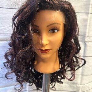 Curly 1b/99j  Wig